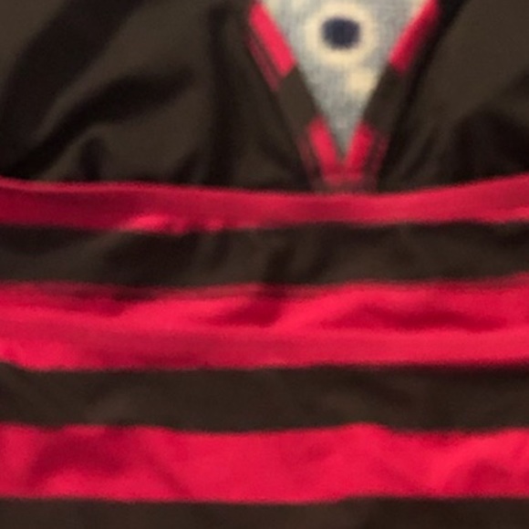 STRIPED CONVERSE HALTER TOP MED - Picture 4 of 4